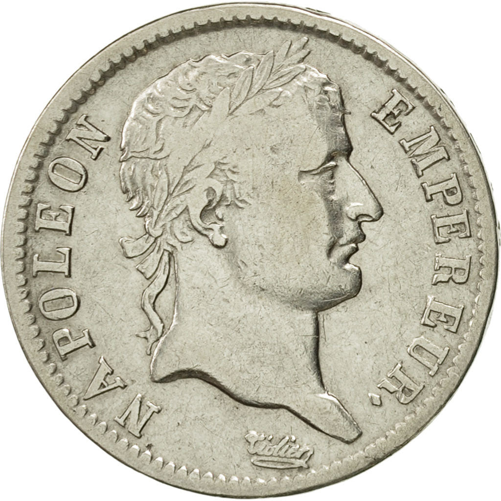 Coin, France, Napoléon I, Franc, 1812, Rouen, VF(30-35), Silver, KM:692.2