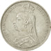 Great Britain, Victoria, Shilling, 1890, MS(60-62), Silver, KM:774