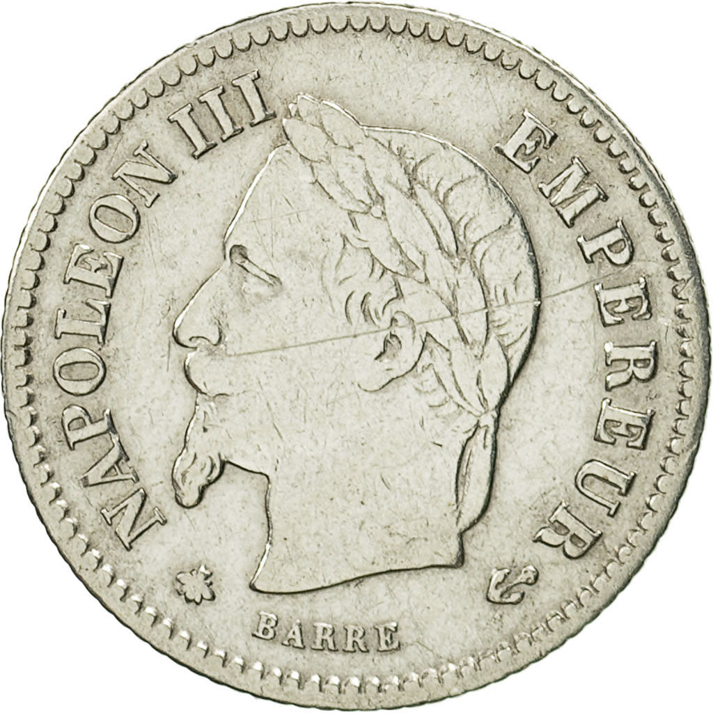 Münze, Frankreich, Napoleon III, Napoléon III, 20 Centimes, 1867, Paris, SS