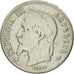 France, Napoleon III, 50 Centimes, 1867, Paris, F(12-15), Silver