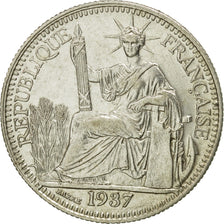 Monnaie, FRENCH INDO-CHINA, 10 Cents, 1937, Paris, SUP+, Argent, KM:16.2