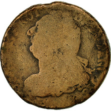 Moneta, Francia, 2 sols françois, 2 Sols, 1791, Paris, B, Bronzo, KM:603.1