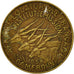 Coin, Cameroon, 5 Francs, 1958, Paris, EF(40-45), Aluminum-Bronze, KM:10