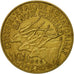 Coin, EQUATORIAL AFRICAN STATES, 5 Francs, 1965, Paris, AU(50-53)