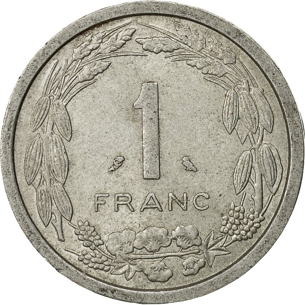Monnaie, États de l'Afrique équatoriale, Franc, 1969, Paris, TTB, Aluminium