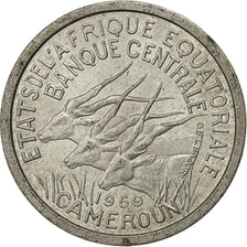 Monnaie, États de l'Afrique équatoriale, Franc, 1969, Paris, TTB+, Aluminium
