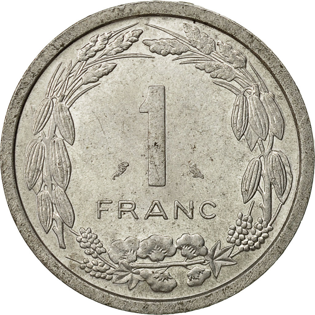Monnaie, États de l'Afrique équatoriale, Franc, 1969, Paris, TTB+, Aluminium