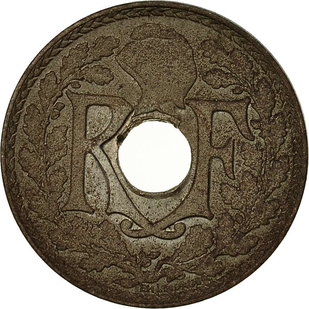 Münze, Frankreich, Lindauer, 5 Centimes, 1939, Paris, S+, Nickel-Bronze