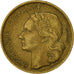 Moneda, Francia, Guiraud, 20 Francs, 1951, Beaumont - Le Roger, MBC, Aluminio -
