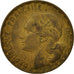 Munten, Frankrijk, Guiraud, 50 Francs, 1953, Paris, FR+, Aluminum-Bronze
