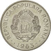 Romania, Leu, 1963, MS(63), Nickel Clad Steel, KM:90