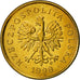 Münze, Polen, 5 Groszy, 1998, Warsaw, STGL, Messing, KM:278
