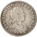 Francia, Louis XIV, 1/12 ECU, 10 Sols, 1644, Paris, KM:140.1