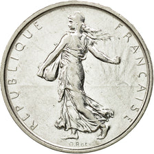 Monnaie, France, Semeuse, 5 Francs, 1966, SPL+, Argent, KM:926, Gadoury:770