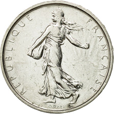 France, Semeuse, 5 Francs, 1967, MS(60-62), Silver, KM:926, Gadoury:770