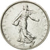 France, Semeuse, 5 Francs, 1967, MS(60-62), Silver, KM:926, Gadoury:770