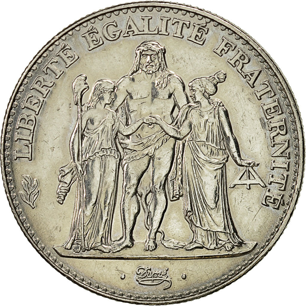 Coin, France, Hercule, 5 Francs, 1996, Paris, MS(63), Nickel, KM:1155