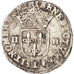 France, Henri IV, 1/4 Ecu, 1608, Limoges, Silver, Sombart:4686