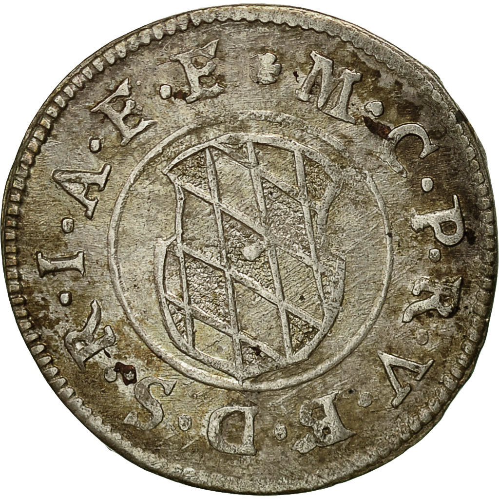 Coin, German States, BAVARIA, Maximilian I, 2 Kreuzer, 1/2 Batzen, 1624, Munich