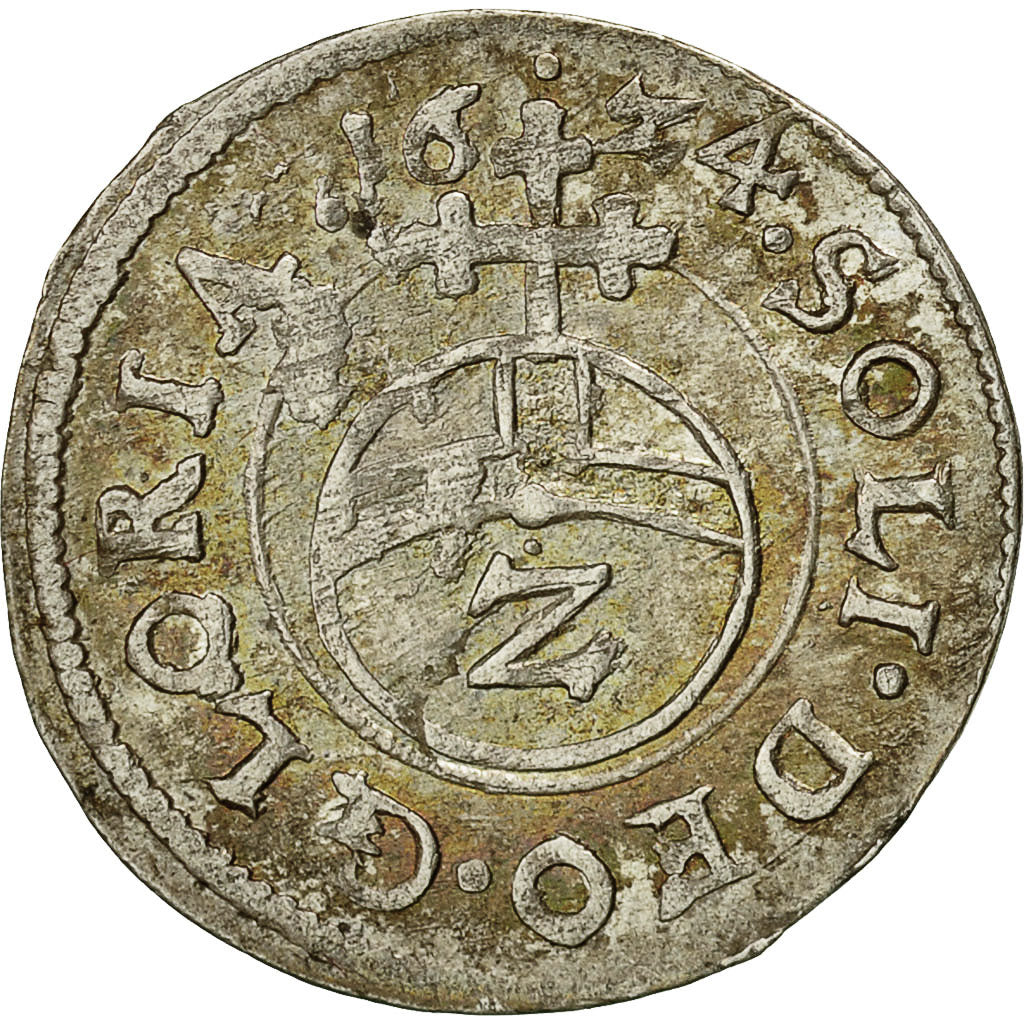 Coin, German States, BAVARIA, Maximilian I, 2 Kreuzer, 1/2 Batzen, 1624, Munich