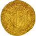 Coin, France, Charles VII, Royal d'or, 1431, Tours, AU(50-53), Gold