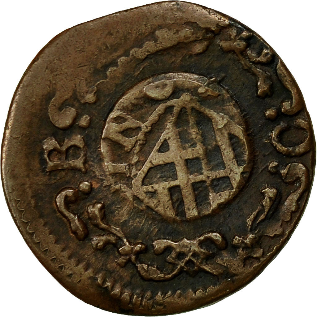 España, Charles III, Ardite, 1709, Barcelona, MBC, Cobre, KM:PT4