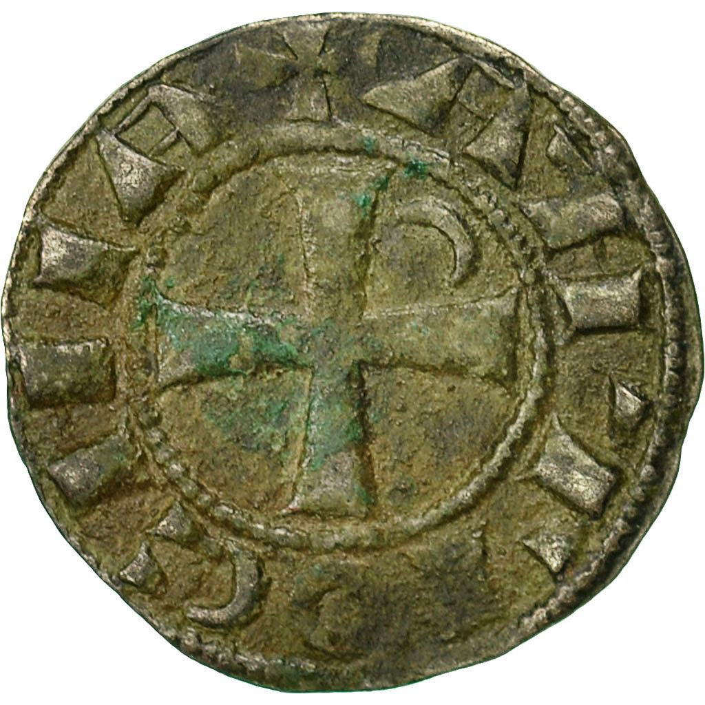 Crusaders, Bohemund III (1163-1201), Denier, Antioch, Billon