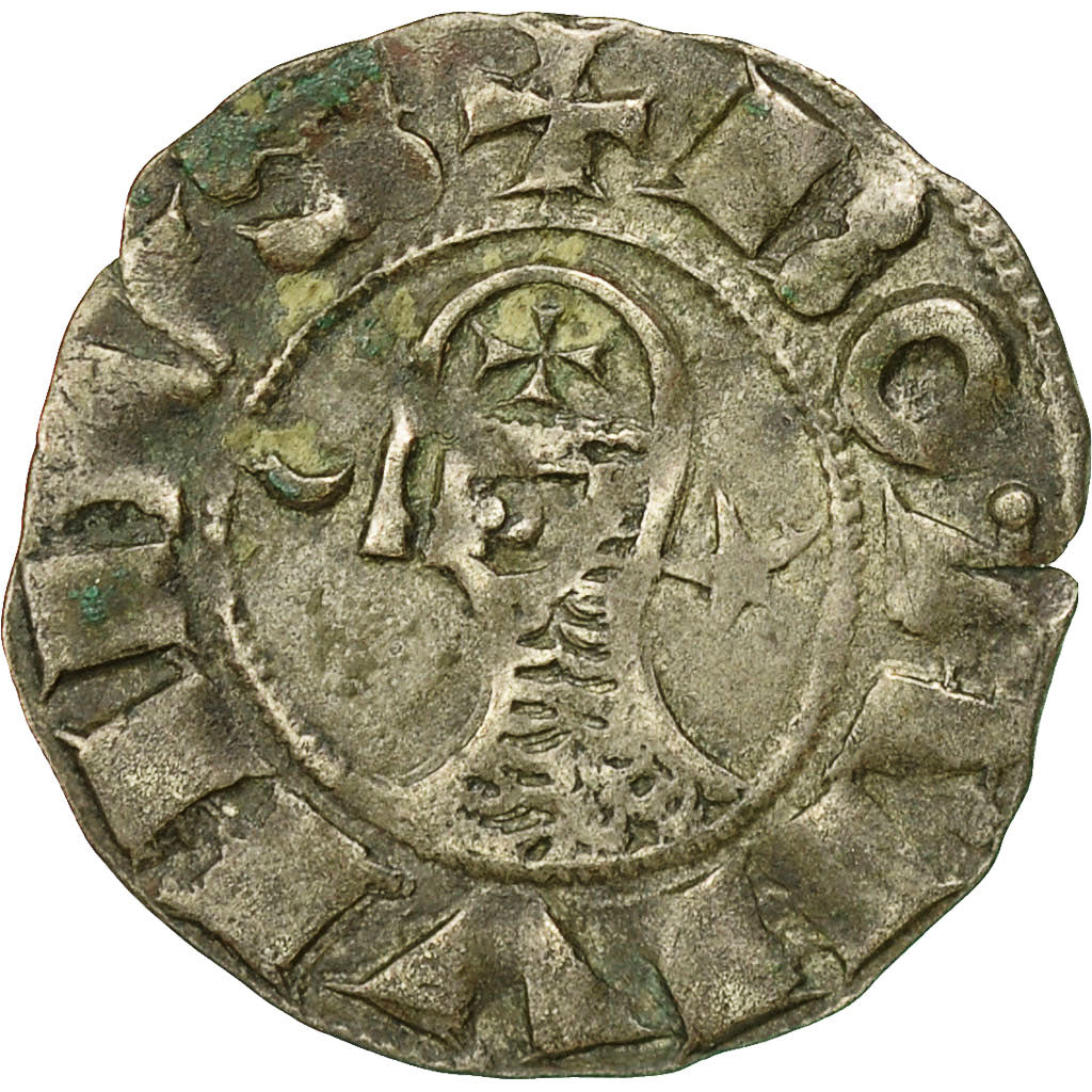 Crusaders, Bohemund III (1163-1201), Denier, Antioch, Billon