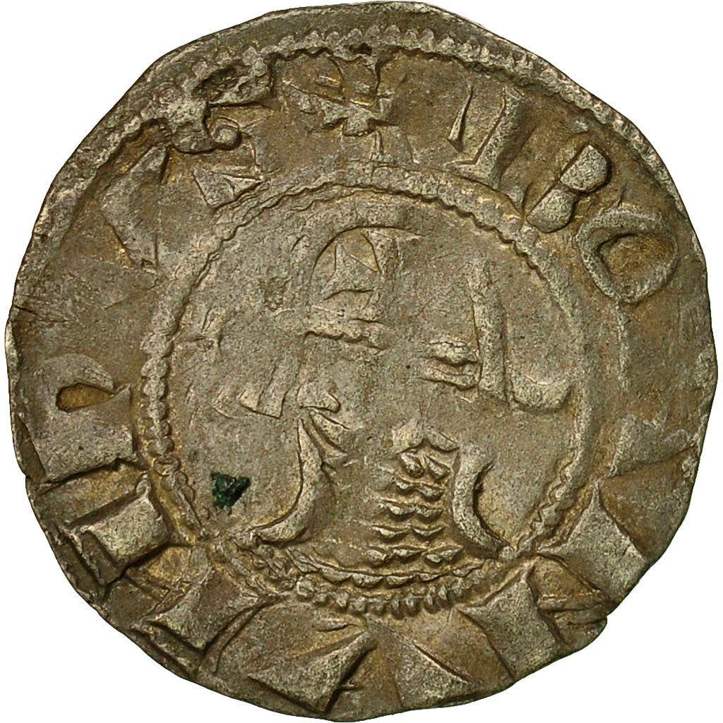 Crusaders, Bohemund III (1163-1201), Denier, Antioch, Billon