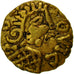 Merovingians, Triens, VIIth Century, Brioux, Monetarius GENNASTES, Belfort 957
