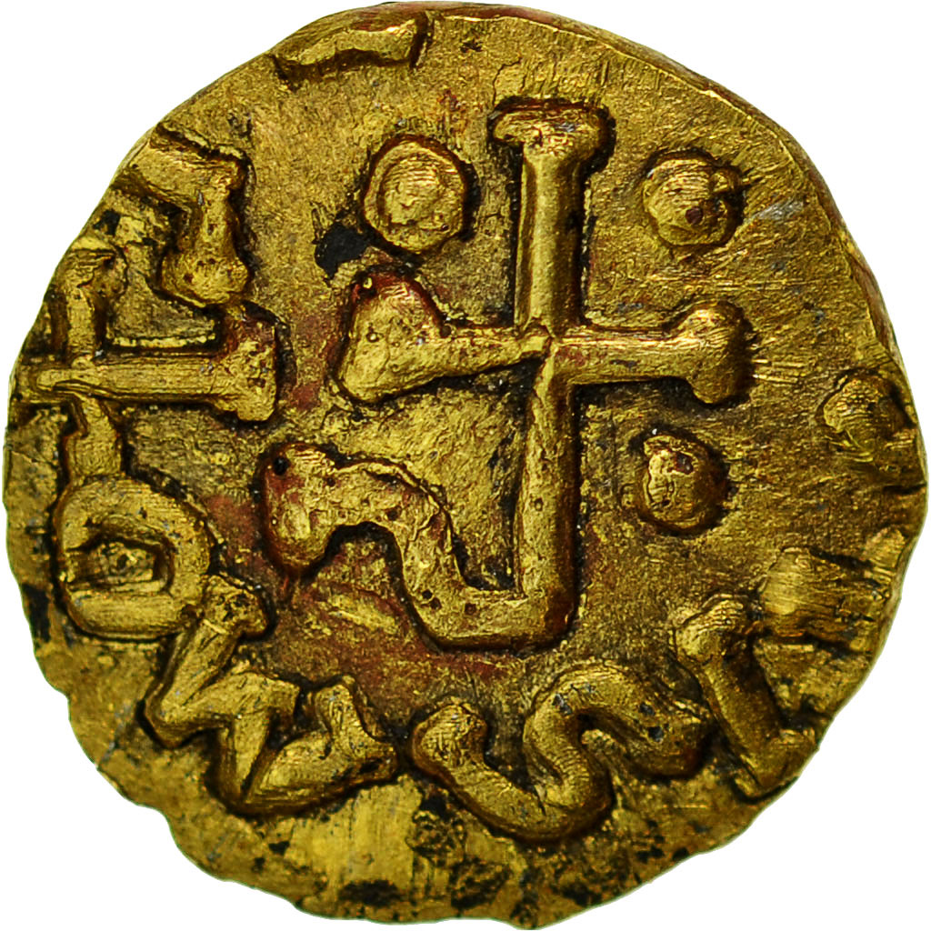 Merovingians, Triens, VIIth Century, Brioux, Monetarius GENNASTES, Belfort 957