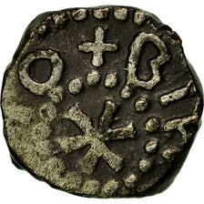 Munten, Frankrijk, Denier, VIIIth Century, Chalon-sur-Saône, ZF, Zilver