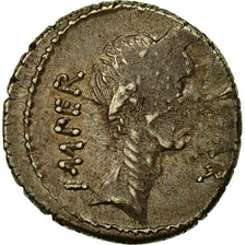 Munten, Julius Caesar, Denarius, 44 BC, Rome, ZF+, Zilver, BMC:4137