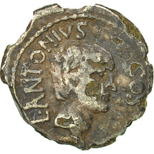 Moneta, Marcus Antonius, Denarius, 41 BC, Ephesos, VF(20-25), Srebro
