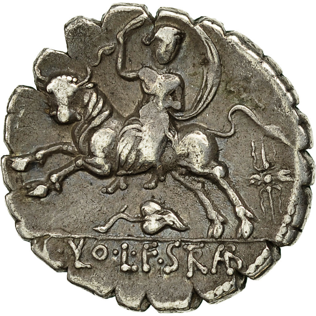 Moneta, Denarius Serratus, 81 BC, Rome, BB+, Argento, Crawford:377/1