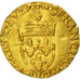 Coin, France, François Ier, Ecu d'or, 1519, Bordeaux, VF(20-25), Gold