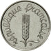 France, Épi, Centime, Variety with edge, 1967, Paris, MS(60-62), KM:928