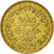 Coin, Morocco, Mohammed V, 10 Francs, 1951, Paris, AU(55-58), Aluminum-Bronze