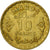 Münze, Marokko, Mohammed V, 10 Francs, 1951, Paris, VZ, Aluminum-Bronze, KM:49