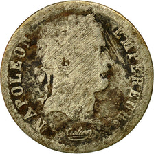 Münze, Frankreich, Napoléon I, 1/2 Franc, 1808, Paris, SGE+, Silber, KM:680.1