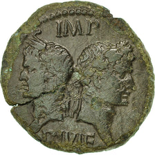 Coin, Dupondius, 10 BC-10 AD, Nîmes, EF(40-45), Copper, Cohen:10, RIC:158