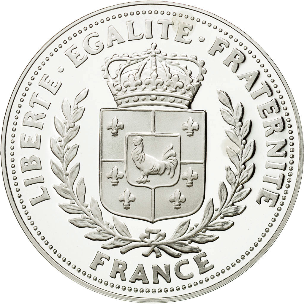 France, Medal, Paris Libéré, History, MS(65-70), Silver