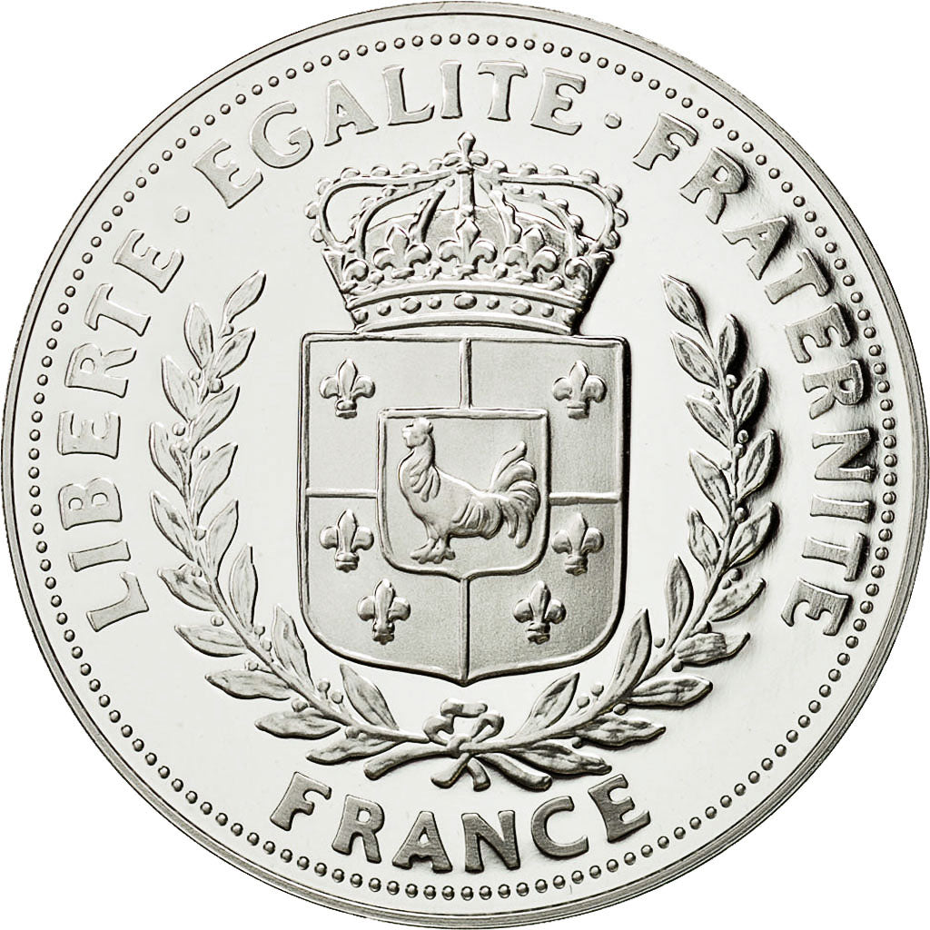 France, Medal, Conférence de Casablanca, History, MS(65-70), Silver