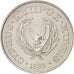 Cyprus, 50 Cents, 1985, Copper-nickel, KM:58