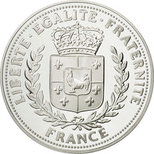 France, Medal, Nouveau Franc De Gaulle, History, MS(65-70), Copper Plated Silver
