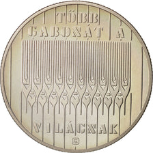 Coin, Hungary, 100 Forint, Szaz, 1983, MS(65-70), Copper-nickel, KM:631