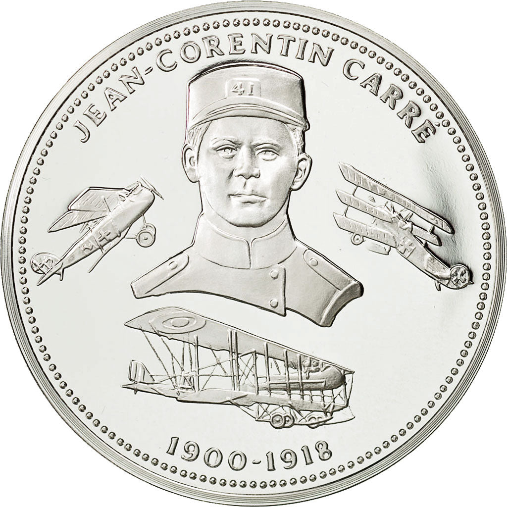 France, Medal, Centenaire Première Guerre Mondiale, Jean-Corentin Carré