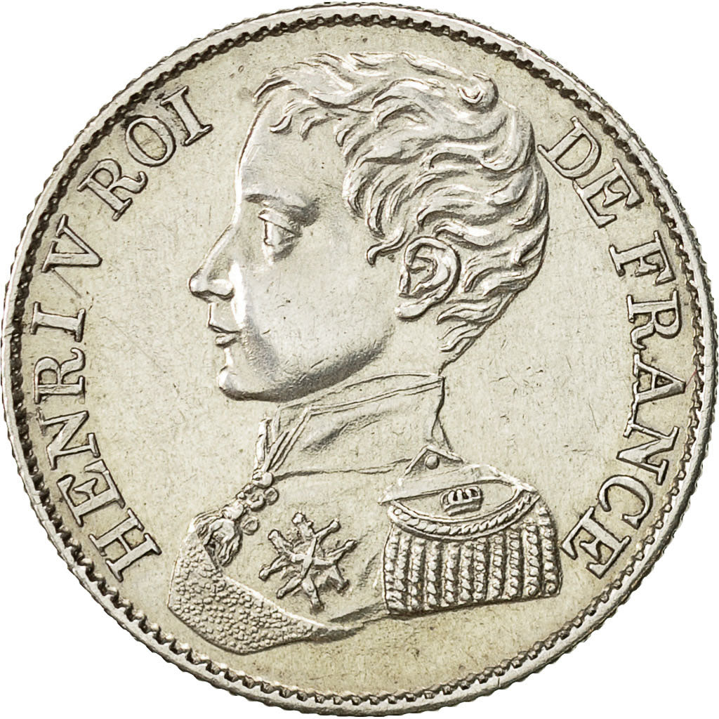 Henri V, Prétendant, 1 Franc, 1831, Gadoury 451