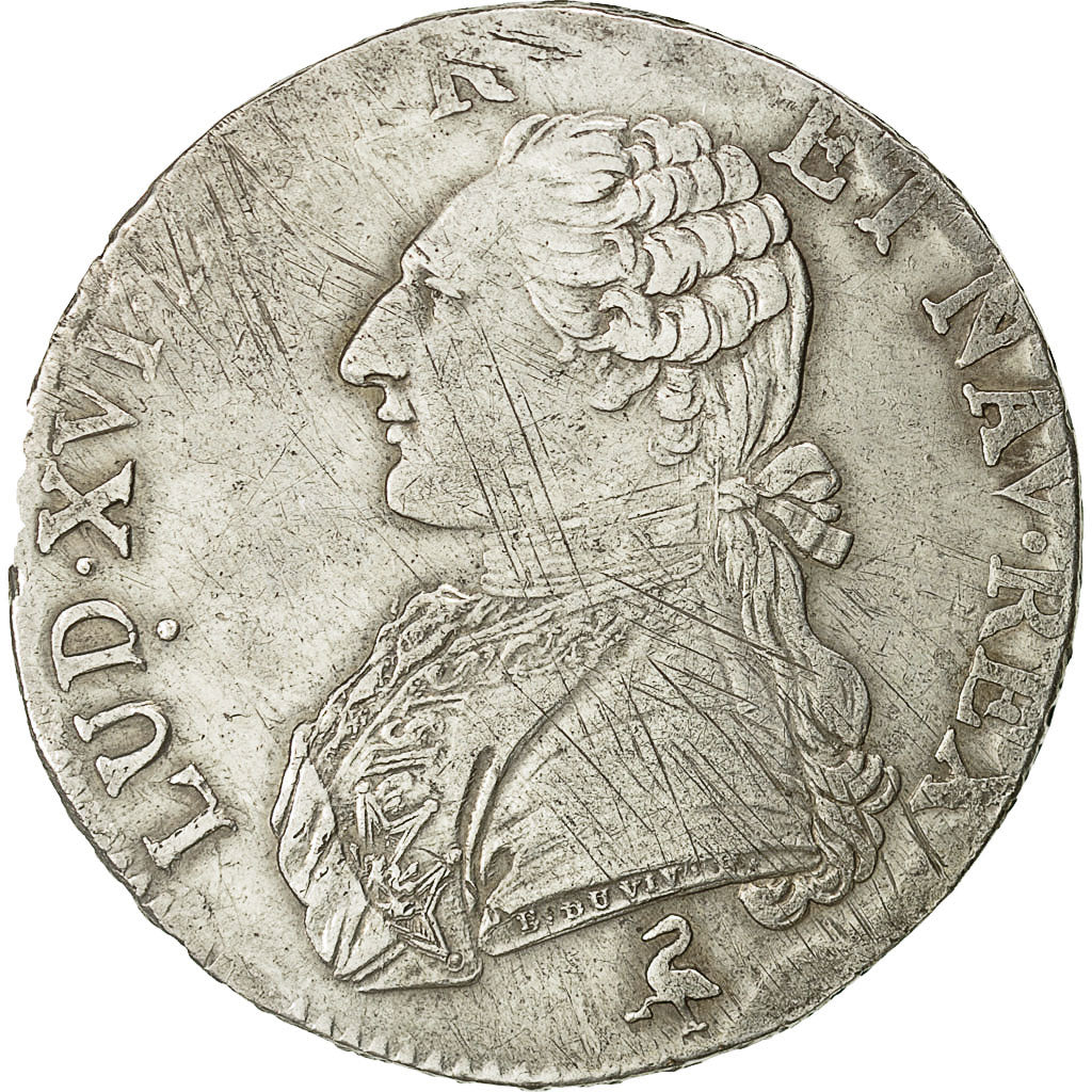 Münze, Frankreich, Louis XVI, Écu aux branches d'olivier, Ecu, 1784, Paris