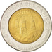 San Marino, 500 Lire, 1982, Bi-Metallic, KM:140